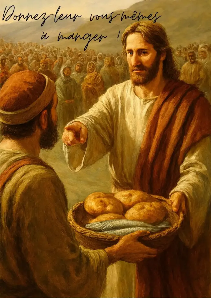 Donnez-leur vous même à manger